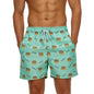 3D Print Flamingo Sports Quick-dry Breathable Men Women Pants Outdoor Casual Vacation Beach Hawaiian Sea Surfing Shorts Summer
