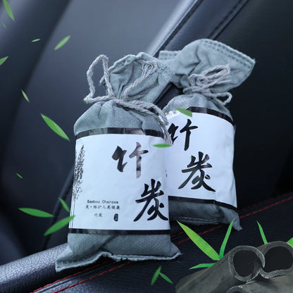 Bamboo Charcoal Air Purifying Bags for Refrigerators Wardrobes Shoe Cabinets Car Air Freshener Purifier Activated Carbon Bag