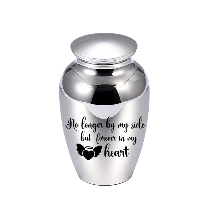 Small Urns for Human Ashes Keepsake - Share Urn with Family & Friends Mini Cremation Urns with Angel Wings,Memorial Gifts