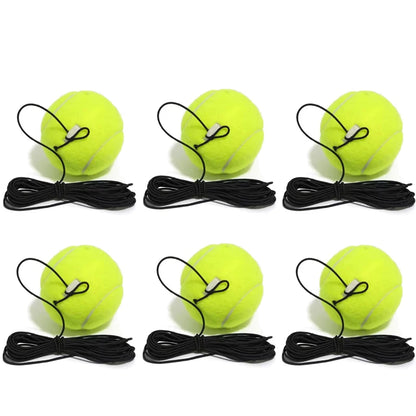 Heavy Duty Tennis Training Aids Base With Elastic Rope Ball Practice Self-Duty Rebound Tennis Trainer Partner Sparring Device