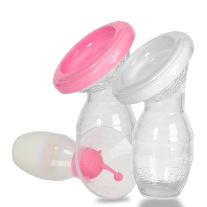 Modabebe Maternal Milk Collector Food Grade Silicone Manual Breast Silicone Pumps Breast Milk Savers