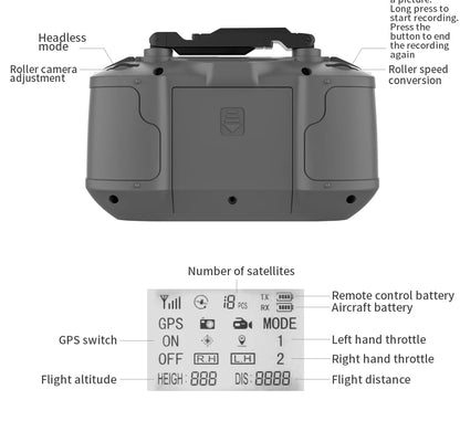 L600 PRO / L600 PRO MAX Drone 4K Professional HD Dual Cameras 3-axis Gimbal 5G WIFI Brushless Obstacle Avoidance Security Drone