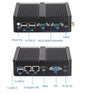 XCY Fanless Mini PC Intel Celeron J6412 N5095 2x GbE LAN 2x RS232 HDMI VGA WiFi 4G LTE Windows 10 Linux Industrial Computer