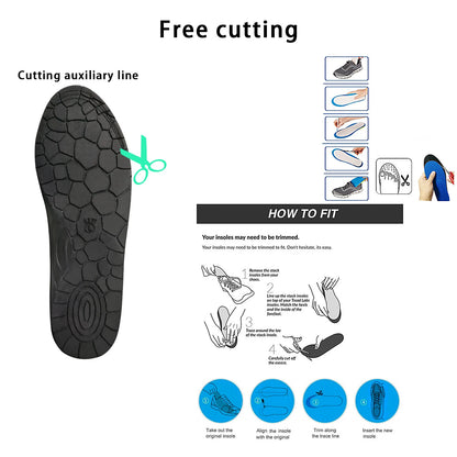 Plantar Acupoint Massage Insoles Men Women Magnetic Therapy Massage Insole Arch Support Orthopedic Shoe Pads 2Pcs/4Pcs
