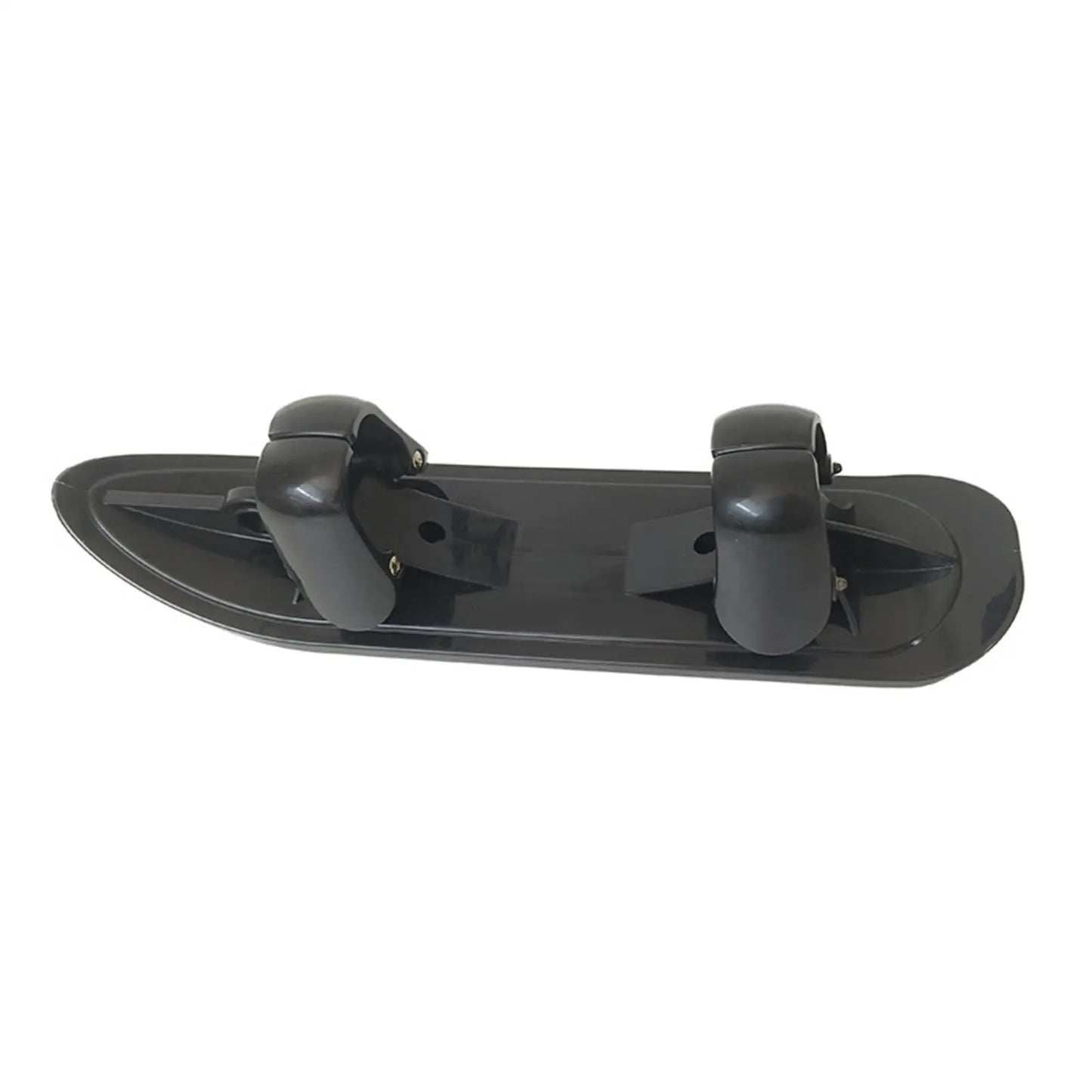 Scooter Ski Sled 2 in 1 Snow Sledge Board Outdoor Winter Snowboards Ski Sled Board for Golf Carts Bike Skiing Attachment