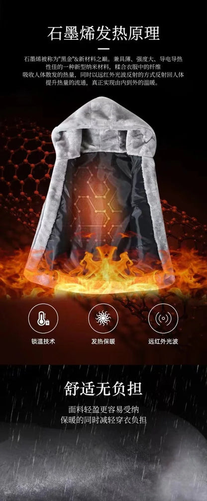 2026 Autumn Winter Men's Thicked Golden Velvet Warm Vest Fashion Solid Sleeveless Zipper Hooded Jacket Fake Fur Couple Waistcoat