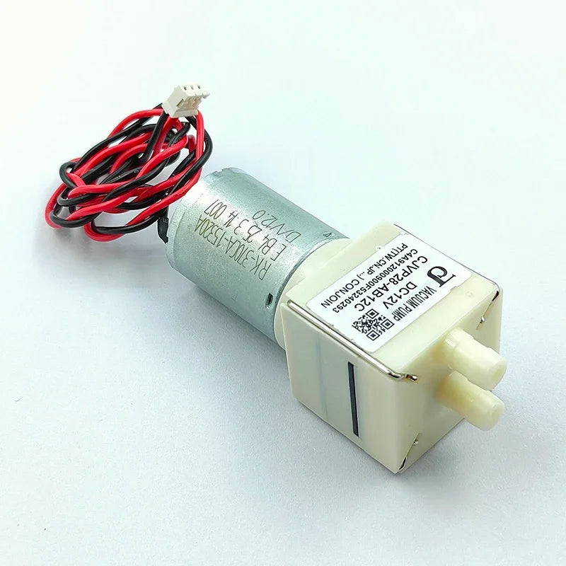 CONJOIN CJVP28-AB12C Mini DC 12V Vacuum Pump Micro 370 Motor Air Suction Pump Negative Pressure Pump DIY Robot Sweeper Cleaner
