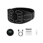 120cm Muscle Stimulator Muscle Toner Abdominal Toning Belt Abdominal Massager Smart Waist Belts USB Recharge Fitness Equipment