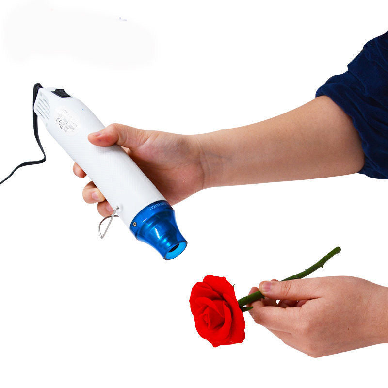 220V Hot Air Gun, Soldering Temperature Blower Eu Plug, Mini Heat Gun for Shrink Tubing, Car Wrapping & DIY Crafts