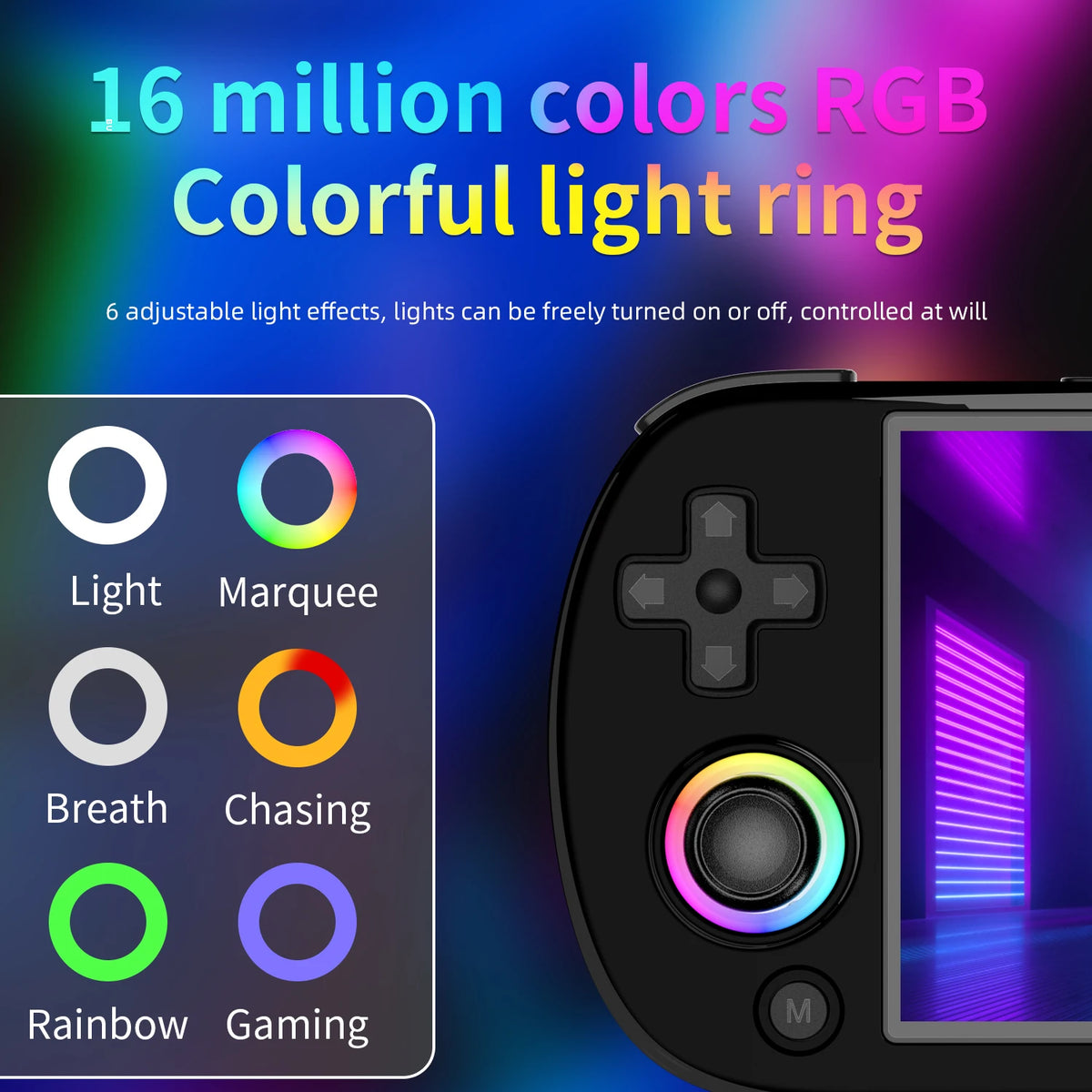 Anbernic RG40XX H Retro Handheld Game Console 4.0" IPS Screen Linux 64-bit RGB Joystick 3200mAh Video Games Player WIFI HDMI Out
