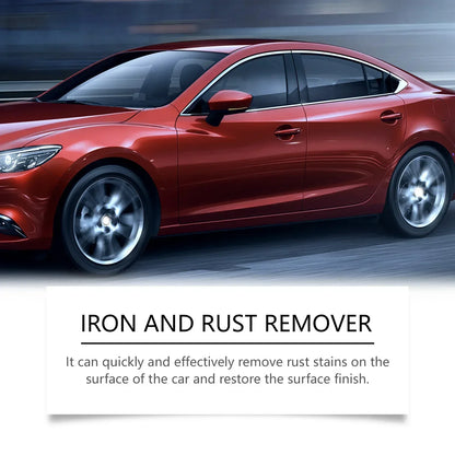 Universal Vehicle Rust Treatment Spray Dissolve Old Rust Prevent Re-rust Ideal For Car Detailing Garage Home Metal Cleaning Work