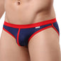 Men's New Nylon Solid Beachwear Briefs Bikini Men Low Rise Sexy Briefs Board Shorts Surfing Wear