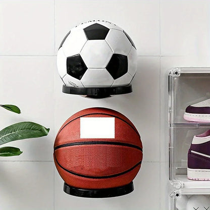 1PC Wall Mounted Basketball Storage Rack Multi-purpose Football Display Shelf Ball Holder Space Saving Living Room Decor