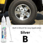 For Toyota FJ Cruiser Touch Up Paint Wheel Repair Kit Quick And Easy Wheel Scratch Repair Rim Paint For Car Wheel Repair Silver