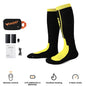 Electric Heating Socks for Skiing Snowboarding Hiking Rechargeable Batteries Thermal Warmer Remote Control Winter Outdoor Sports