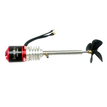 3542 Brushless RC Boat Motor Electric Boat Underwater Thruster Motor 3-blades Propeller ROV Robot Model Boat Submari