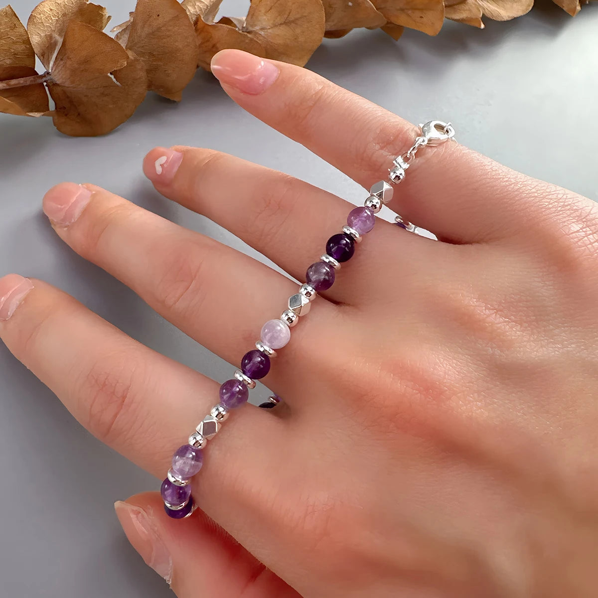 VENTFILLE 925 Sterling Silver Butterfly Bracelet for Girl Bead String Design Insect Fashion Versatile Jewelry Gift Dropshipping