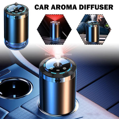 Car Diffuser Humidifier 5 Modes Car Humidifier Diffuser Aromatherapy Air Freshener For Car Home Office Bedroom Long