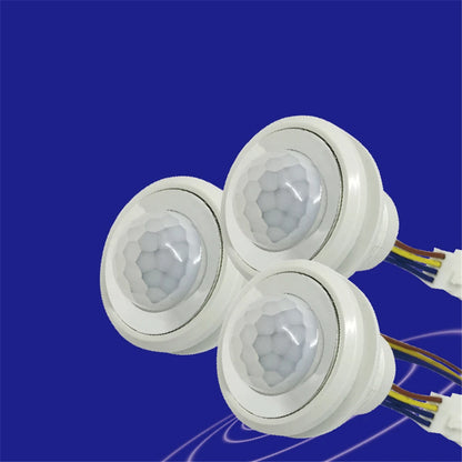 Mini Motion Sensor Light Switch 110-220V PIR Sensor Smart Detection Time Delay Adjustable Infrared Induction Detector