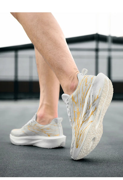 Running Shoes Men Sports Carbon Board Speciality Marathon Breathable Lightweight Women's Comfortable Athletic Nonskid Sneakers