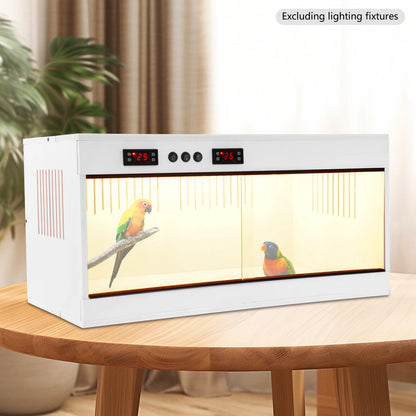 Reptile Pet Feeding Box Reptile Lounge Habitat with Intelligent Thermostat 220V Reptiles Breeding Box LCD Screen