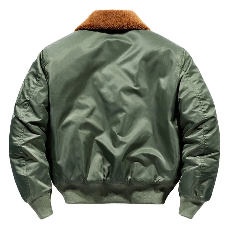 Warm Men's jackets Thick Brand Luxury Winter Down Jacket Coats Parkas Pilot Jackets Outwear Padding Padded Puffer Jacket HXY282