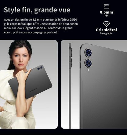 Teclast T65 Android 16 Tablet 13.4 inches 120Hz Max. 26GB RAM 256GB ROM T7280 8 cores 1920x1200 4G LTE 13MP + 5MP 10000mAh