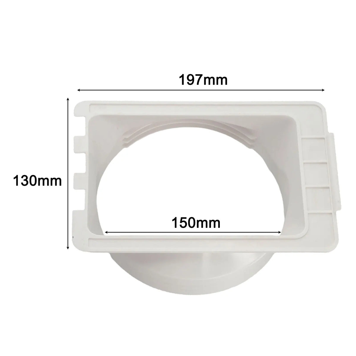 1 Pcs 15cm Portable Exhaust Pipe Connector Duct Adapter For Mobile Air Conditir For Air Vent Duct Easy Installation