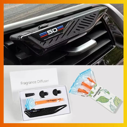 For BMW F30 F10 Car Air Freshener Blade Shape Vent Perfume Diffuser Universal Fragrance Holder With Refill Strips