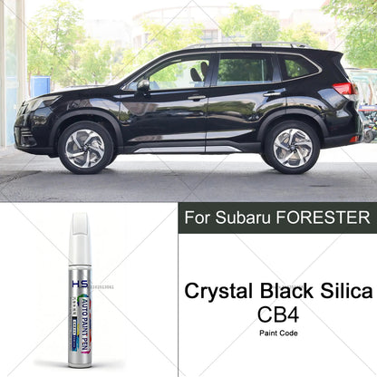 For Subaru Forester Car Paint Repair Pen Touch Up Scratch Remover DIY Auto Accessories Black White Blue Red Silver Bronze Green