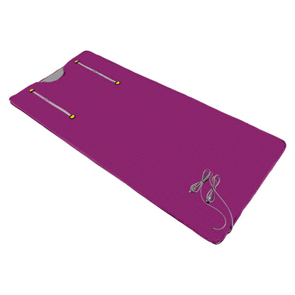 Portable Sauna Blanket 180*80cm,Heating Blanket w/ Remote Control for Relaxation Detoxification Purple/Silver/Black