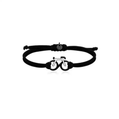 New Fashion Bicycle Bracelet Personalized Sports Cycling Periphery Pendant Bracelet Pink Bicycle Jewelry Accessories Couple Gift