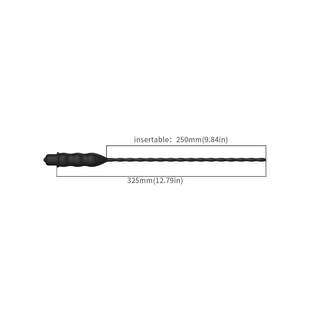 10 Frequency Urethral Vibrator Horse Eye Stimulator Sounding Penis Plug Insert Catheter Expander Male Masturbator Sex Toys