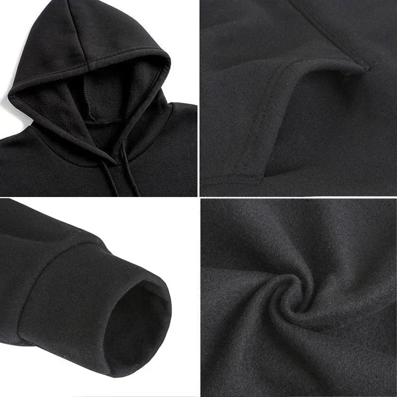 Men's and Women's Hooded Pullover, Customized Team Loose Casual Clothing, Fashionable and Personalized 100% Polyester,