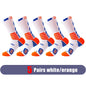 Elite Sport Cycling Basketball Socks Compression Running Man Black Trend Breathable Long Hiking Damping Athletic Professional