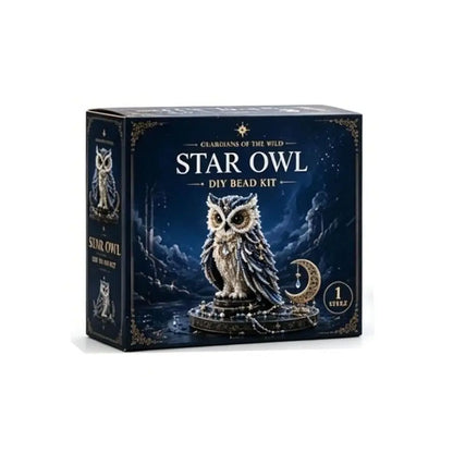 3D Design Animal Guardian Beading Kit Handmade Material Package Animal Bead Set with Colorful Beads Animal Shape Bead Craft Set