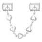 Laser Engraving Piano Heart Star Wings NO.7 Lips Italian Charm Links Fit 9mm Bracelet Stainless Steel Men Women DIY Making Gifts