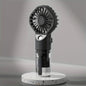 Portable Handheld Spray Fan - USB Charging Mini Humidifier Fan, Suitable for Travel and Outdoor Use as a Handheld Fan