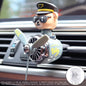 Odorless DIY perfume ornament airplane pilot bear car air freshener decoration accessories aroma vent clip fragrant diffuser men