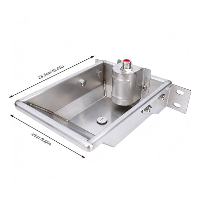 Cattle And Sheep Water Dispenser Thickened Stainless Steel Automatic Dog Feeder Trough Bowl