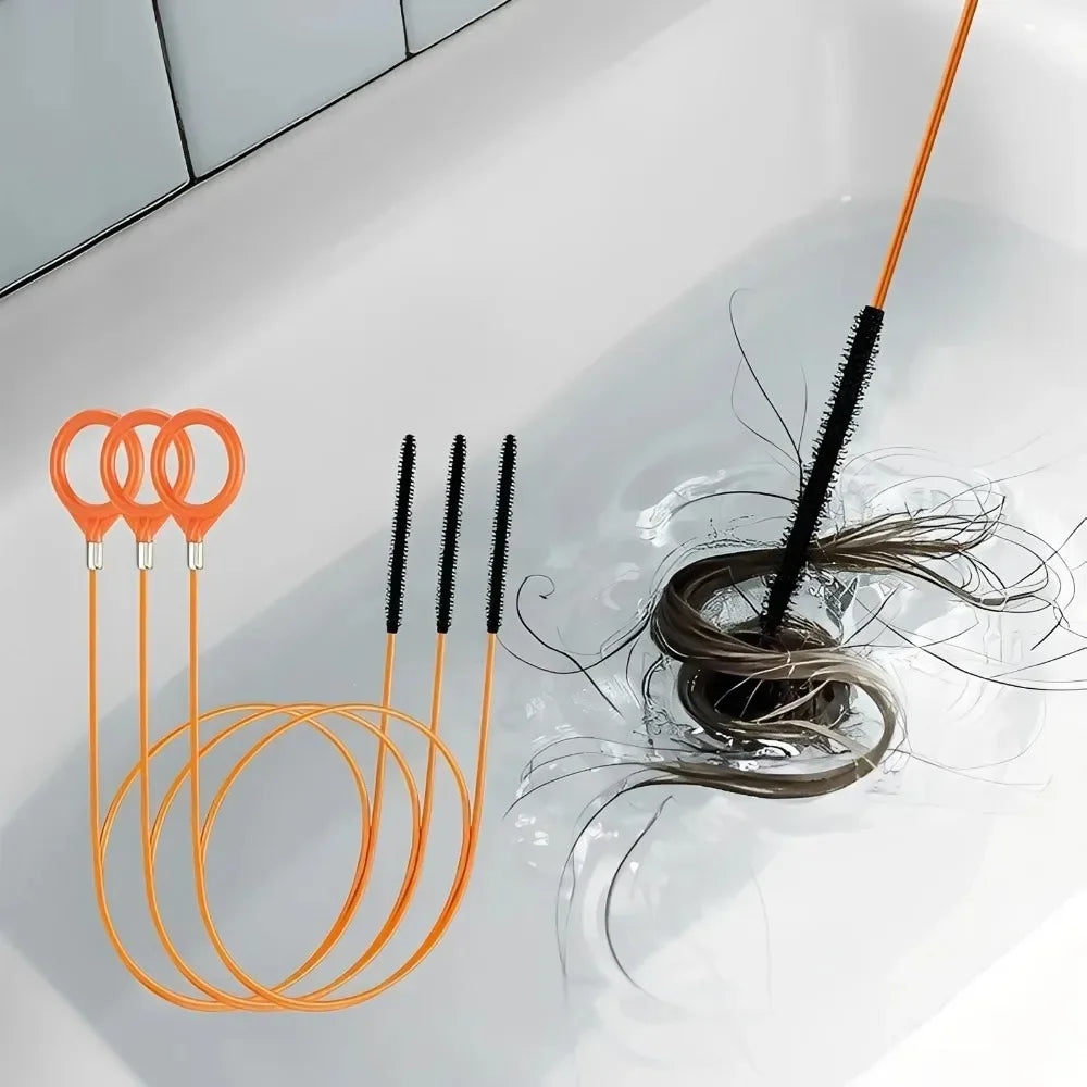 Car Sunroof Drain Hole Cleaning Brush Flexible Long Tube Cleaner Tool Auto Skylight Dredge Pipe Water Outlet Unclogging Device