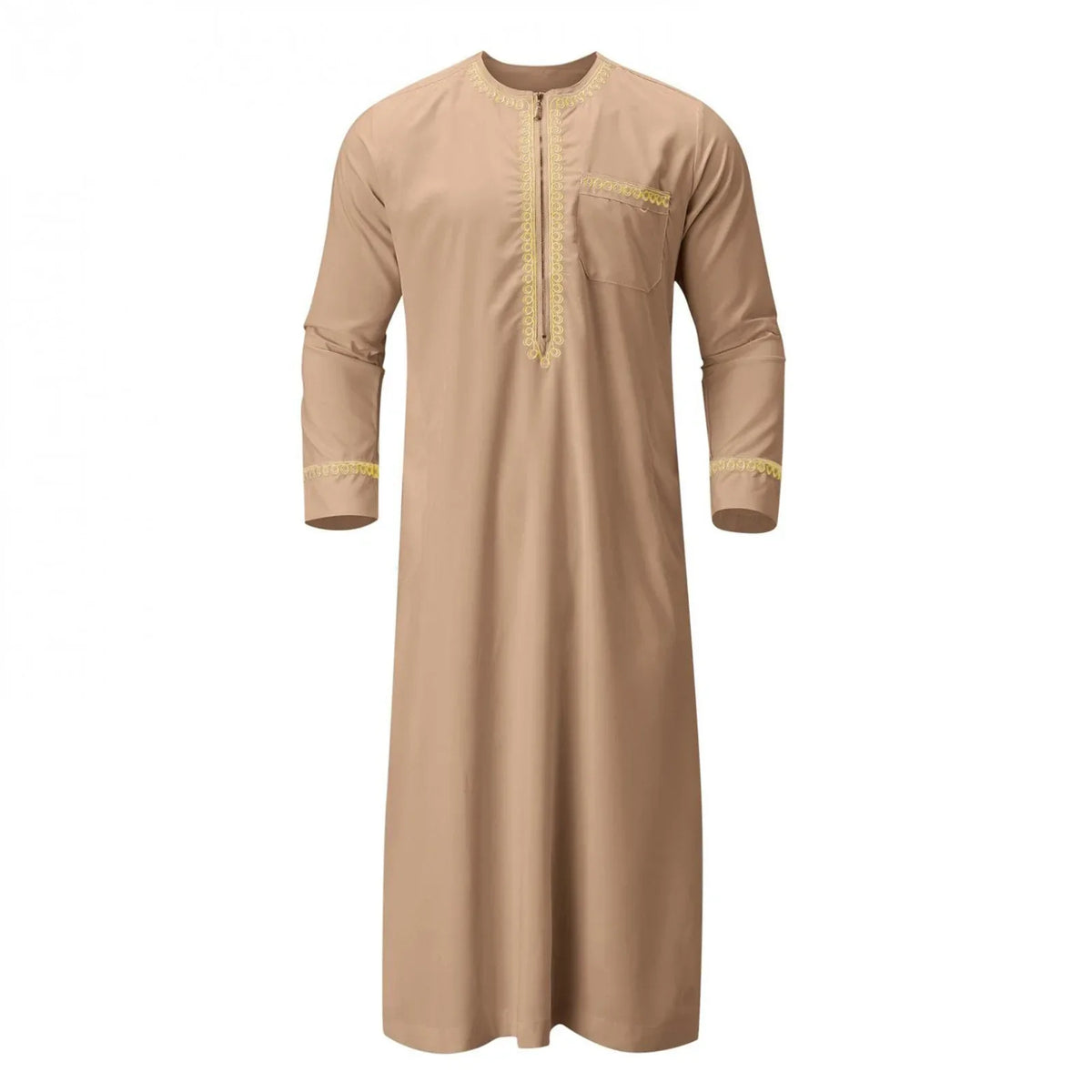Middle East Ethnic Muslim Islamic Clothing Men Jubba Thobe African Dashik Ramadan Eid Abaya Arabic Kaftan Saudi Kimono Robe Gown