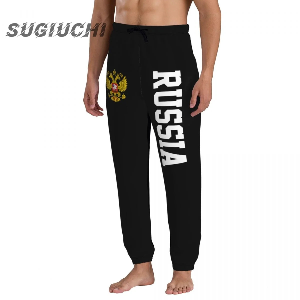 Russia Country Flag Men's sweatpants mens pants joggers jumpsuit track sweat fitness fleece tactical casual