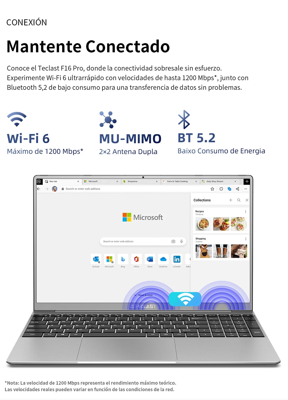 Teclast F16Pro Laptop 15.6 Inches, Backlit Keyboard, for Intel N95, 16Gb Ram 512Gb Rom, 1920X1200 Fhd Ips, Compatible with Mini-Hdmi