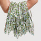 5pcs Fashion Colorful Acrylic Crystal Rhinestone Elastic Bracelet For Women Stretch Wristband Wedding Bracelets Daily Jewelry