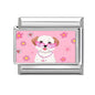Wholesale Cute Animal Swimming Dogs Cats Sheep Charm Bracelet Fit 9mm Bracelet Stainless Steel Italian Links Making DIY Jewelrys