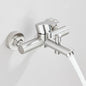 Black Bathroom Shower Faucet Set Bathtub Tap Wall Mounted Hot Cold Mixer Crane Shower Systems With ABS Handheld Shower