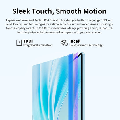 Teclast Tablet P50 Set Android 15 11" T606 8-Core Max 12GB RAM 128GB ROM P50 Case/Keyboard/Mouse/Stylus/Headphone/Stand