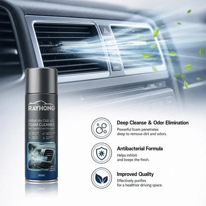 100ml Car Air Conditioning Cleaning Agent Antibacterial Strong Stain Remover Air Conditioning Cleaner Automotive Agent Supplies