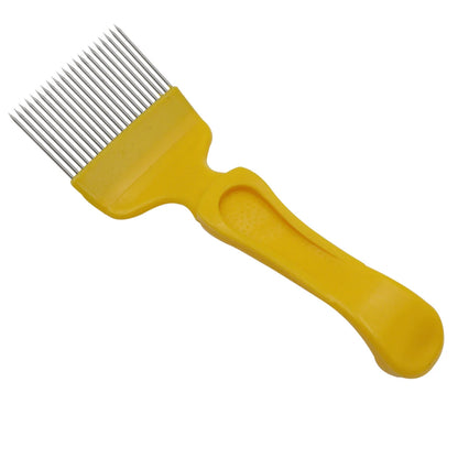1 Pc Beekeeping Shovel Honey Spatula Anti-slip Handle 21 Needle-shaped Cut Honey Knife Spur Tooth Beehive Tools
